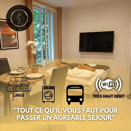 Cosy Studio En Plein Centre * Le Raincy